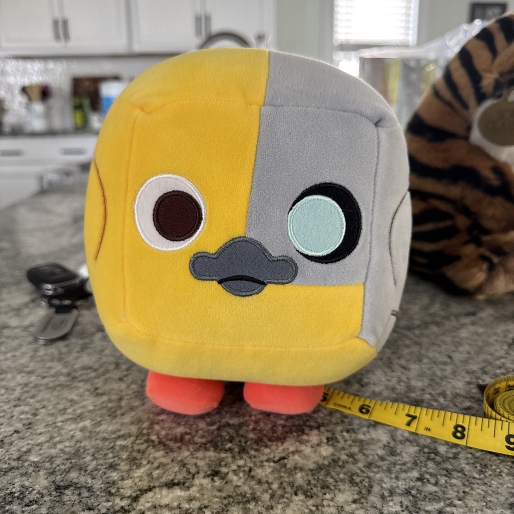 Big Games Pet Simulator X Cyborg Duck Tech Yellow Plush Stuffed Animal 7" #13